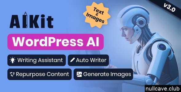 AIKit - WordPress AI Automatic Writer, Chatbot, Writing Assistant & Content Repurposer / OpenAI GPT
						
						
							4.6.1