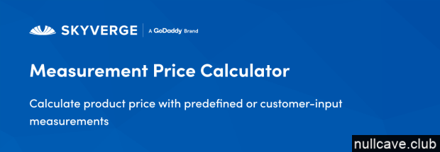 WooCommerce Measurement Price Calculator
						
						
							3.22.0