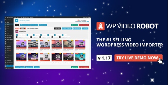 WordPress Video Robot - The Ultimate Video Importer
						
						
							1.17.0 NULLED